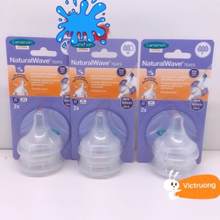 Núm Ty Thay Thế Bình Sữa LANSINOH S/M/F