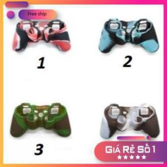 ⚡️VIDEO⚡️ Vỏ Silicone Bọc Tay Cầm/ Tay Điều Khiển PS4 - Họa Tiết Camo - Chống Trượt