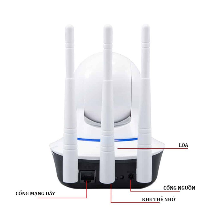 [GIÁ TỐT] CAMERA WIFI YOOSEE 3 RÂU 3.0/ 2.0MPX ĐÀM THOẠI 2 CHIỀU, HÌNH ẢNH SẮC NÉT | BigBuy360 - bigbuy360.vn
