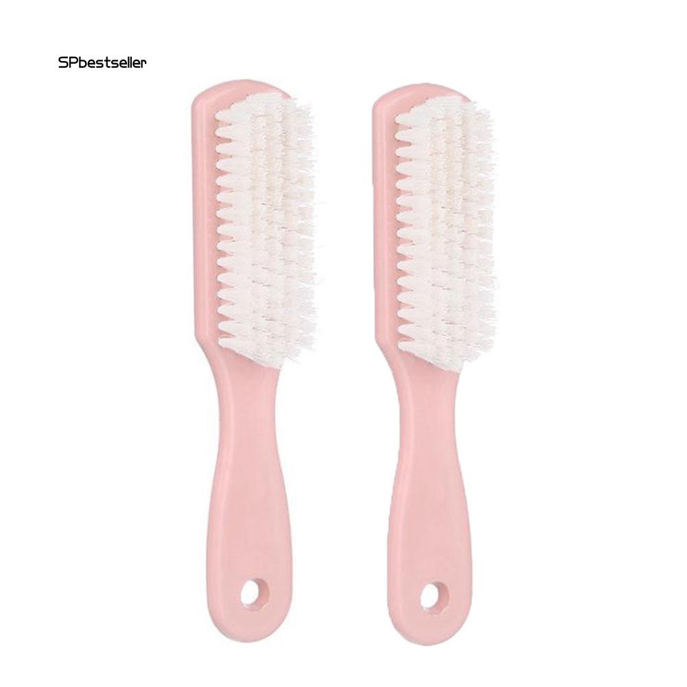 Bàn chải cán nhựa lông mềm vệ sinh giày dép đa năng tiện dụng