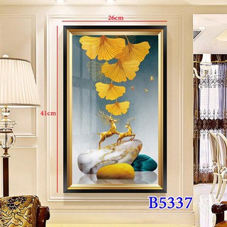 Tranh đèn LED 5D - 3 chế độ ánh sáng  AMIKURA S6 sử dụng trang trí nội thất gia đình  mang phong cách châu âu