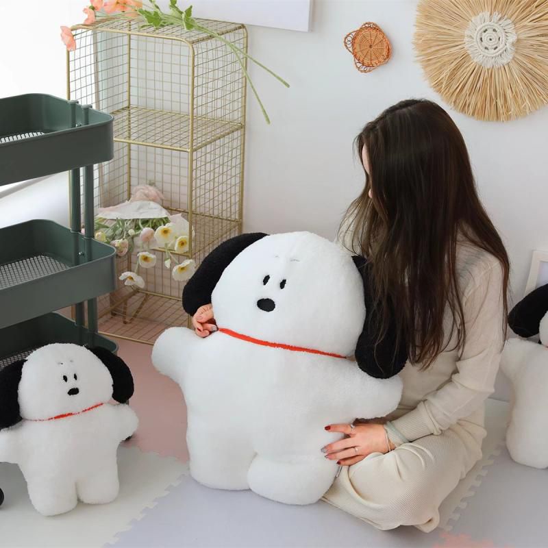 Gối Nhồi Bông Hình Chú Chó Snoopy Dễ Thương Kích Thước 38cm/50cm/60cm