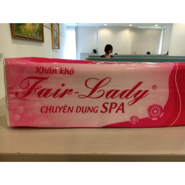 Khăn khô Fair lady spa  200 miếng/bao (sp của cty yahon)