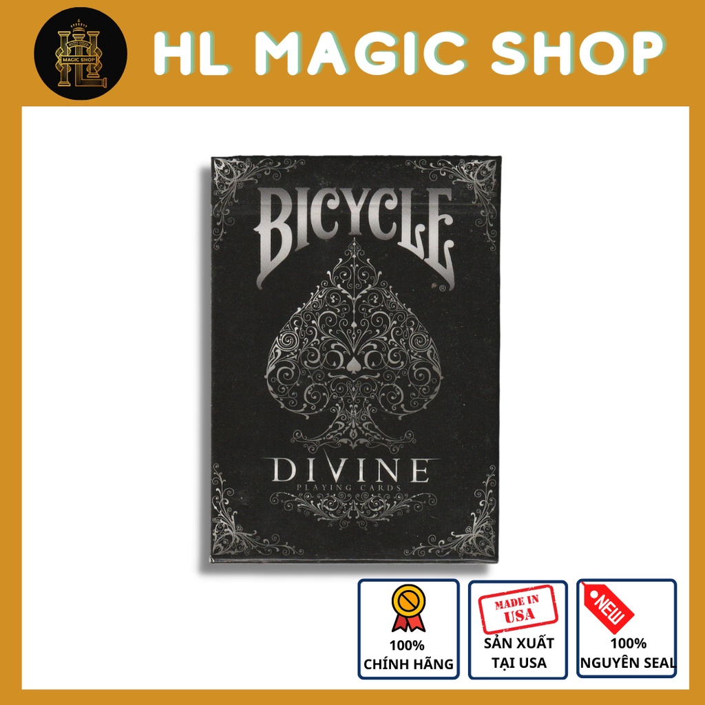Bộ bài tây, bài ảo thuật Bicycle Divine Playing Cards - Bài Mỹ - Bài Chính Hãng