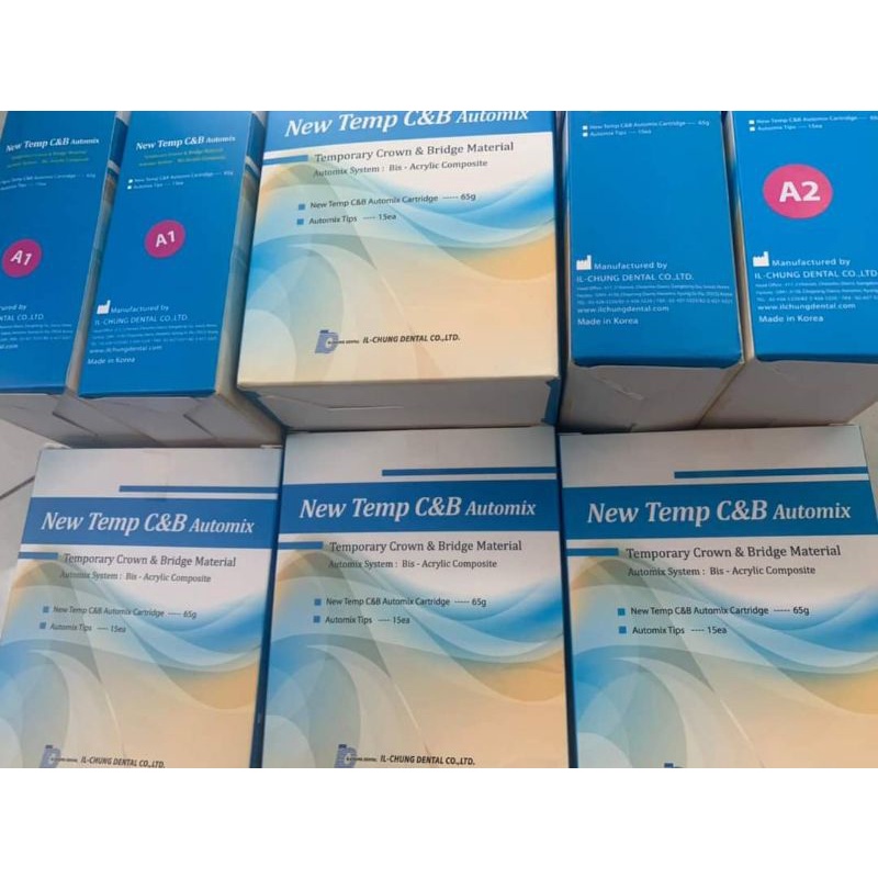 Chất làm răng tạm nên remo c&b automix