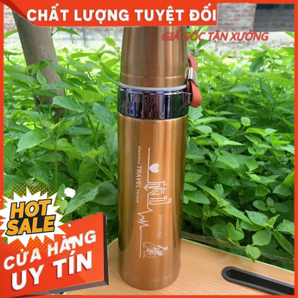 [Freeship xtra-800ml] Bình giữ nhiệt, ly giữ nhiệt inox 3 lớp cao cấp có nắp kín thông minh giữ nhiệt trên 12h