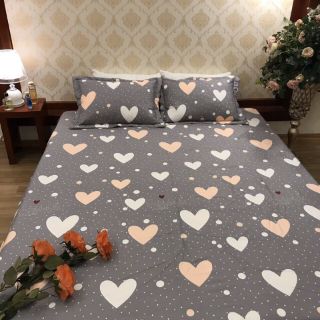 Ga chun và 2 gối chất cotton lụa