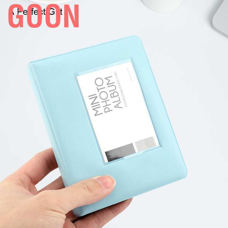 Goon 64 Pockets 3 Inch Mini Polaroid Photo Album for Fujifilm7s/8/25/50s/90 Picture Case Storage