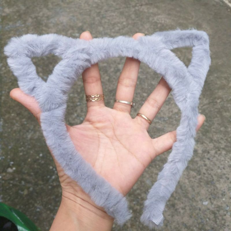 Bờm cài tóc tai mèo xinh xắn (Ảnh thật)