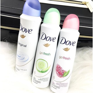 Xịt khử mùi toàn thân Dove 150ml