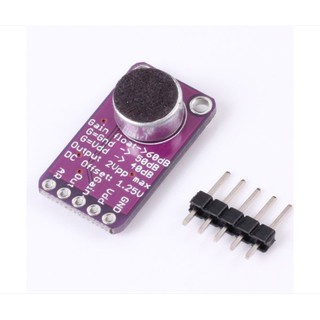 Cảm biến âm thanh tích hợp agc max9814