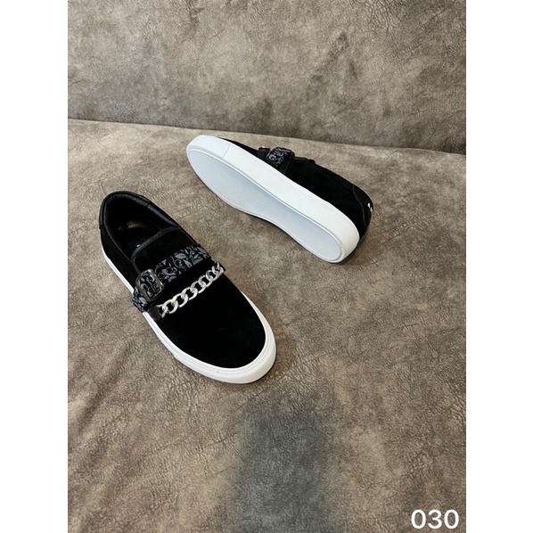 Giầy buộc dây nam VLT  -  Sneaker đinh - Giày slipon nam AMr xích