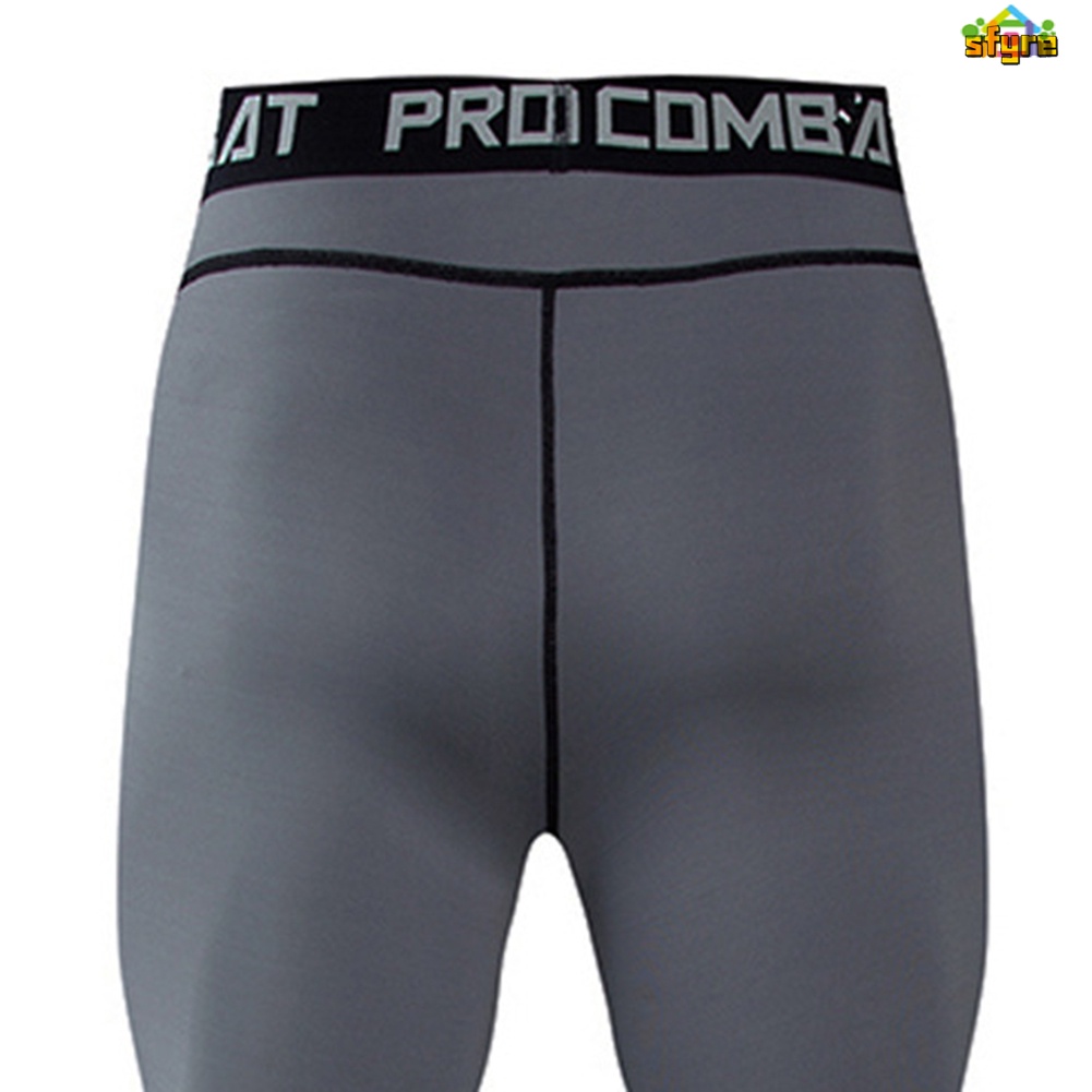 Quần Legging Nén Co Giãn Siêu Nhẹ Thoáng Khí Thoải Mái Cho Nam