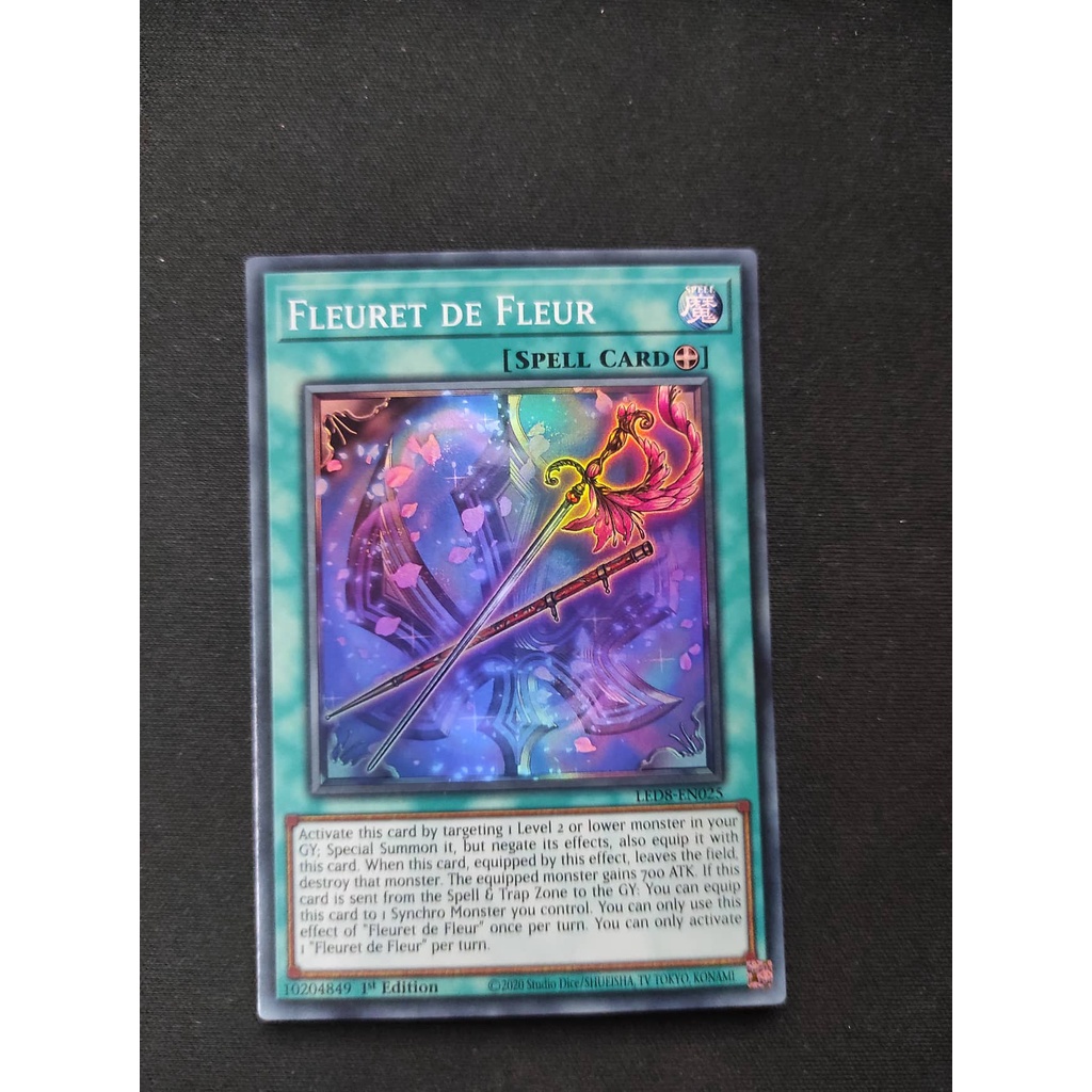 1 lá thẻ bài Fleuret de Fleur - LED8-EN025 - Super Rare