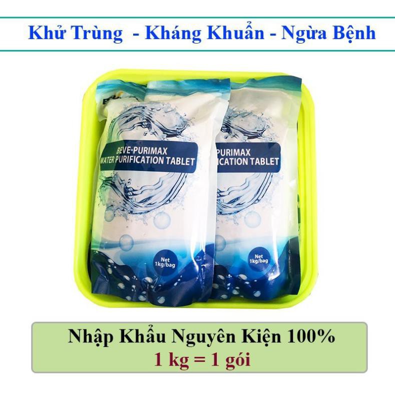 Virkon Viên Nén bịch 100g – Thuốc sát trùng chuồng trại, vật nuôi, thú cưng, ao tôm cá