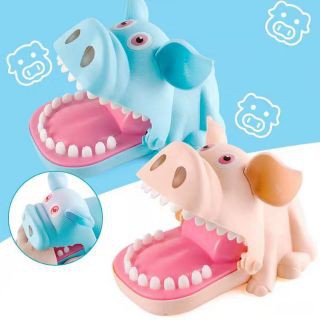 Khám răng lợn heo dễ thương có nhạc có đèn tặng kèm pin (ảnh thật) (Khách hàng chat chọn màu hoặc shop giao ngẫu nhiên)