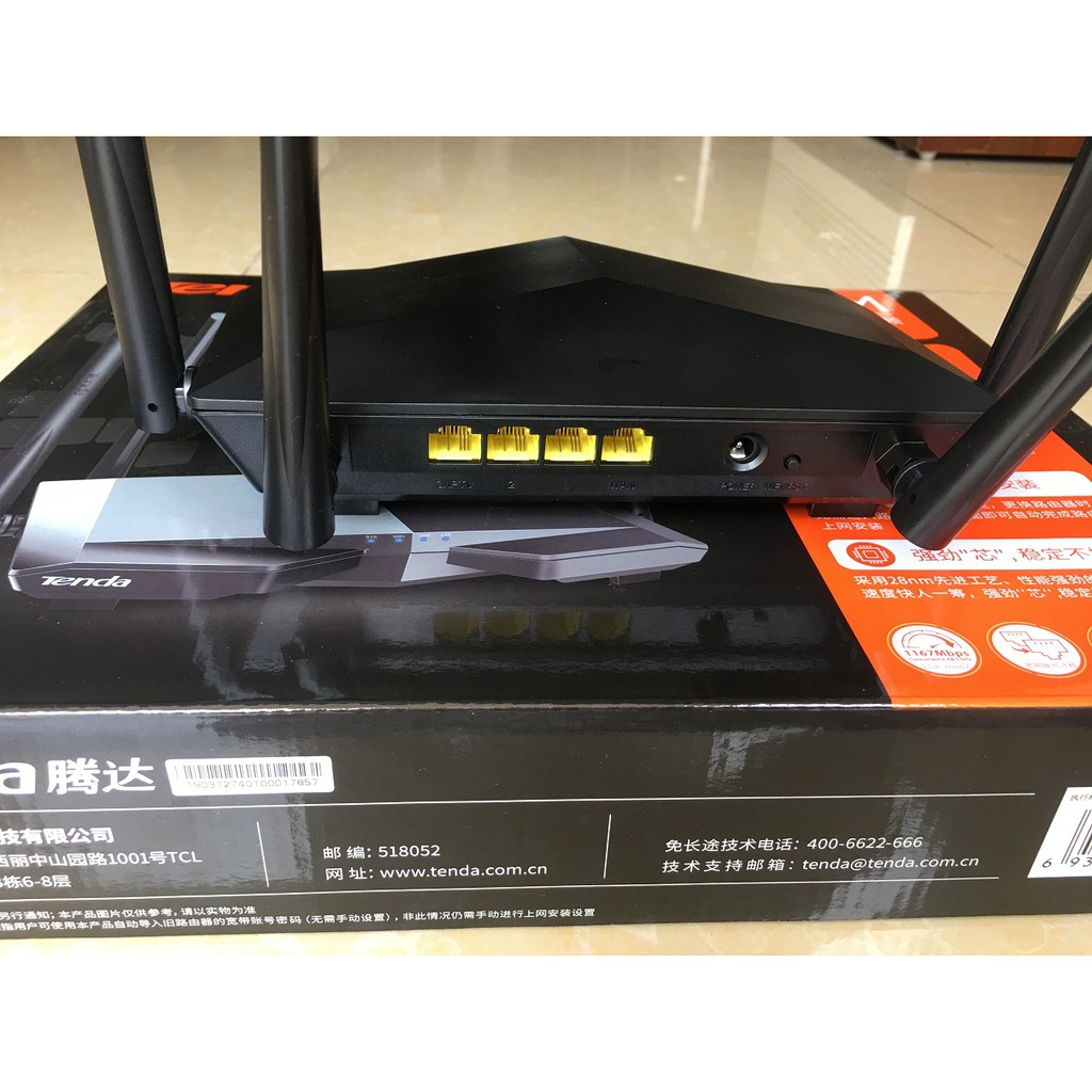 Bộ phát wifi Tenda AC6 băng tần kép thông minh