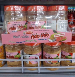 MUỐI CHẤM HẢO HẢO TÔM CHUA CAY LỌ 120GR