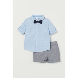 Set công tử 3 chi tiết hm uk sz 6-9m