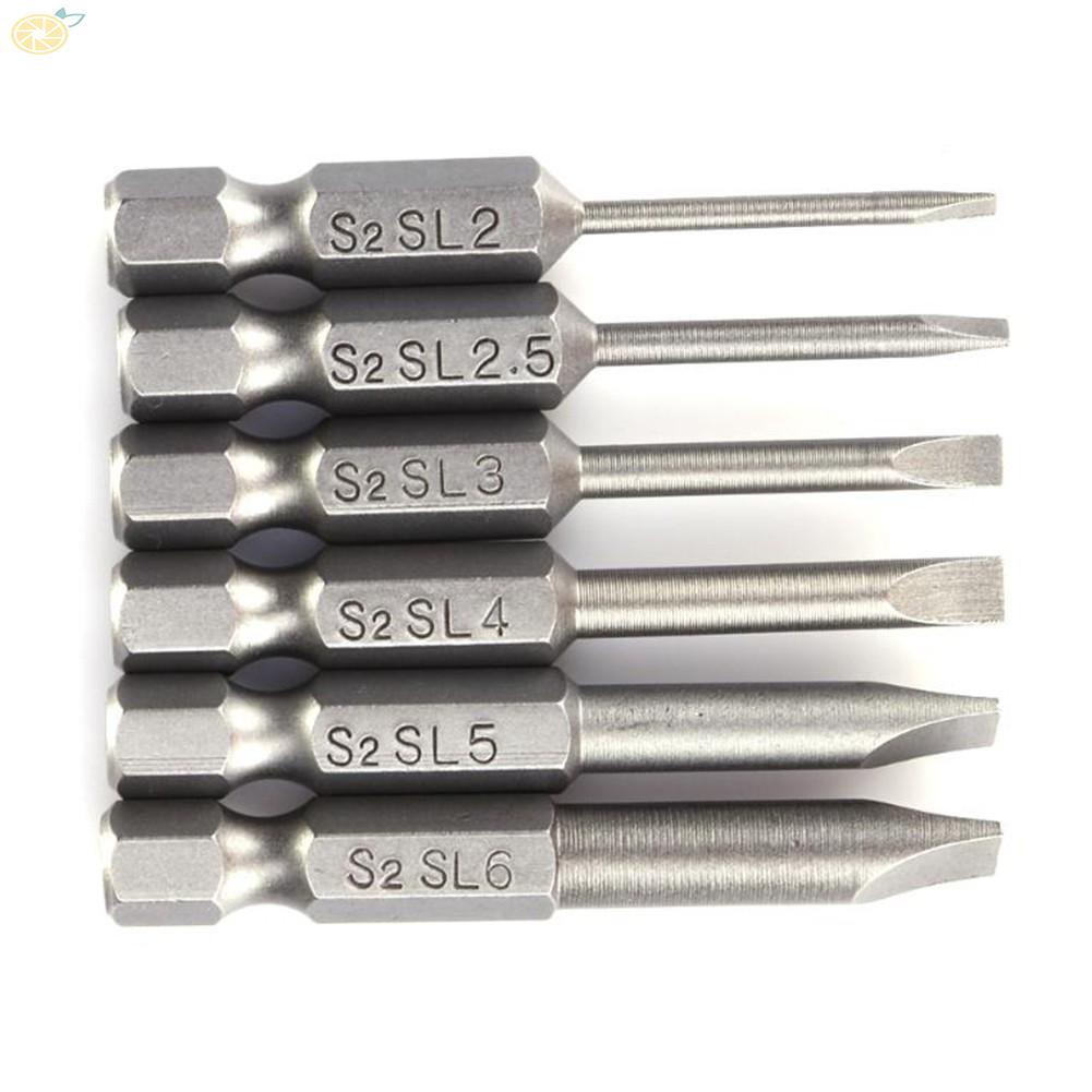 Đầu tua vít bằng hợp kim thép đầu lục giác 1/4 inch S2