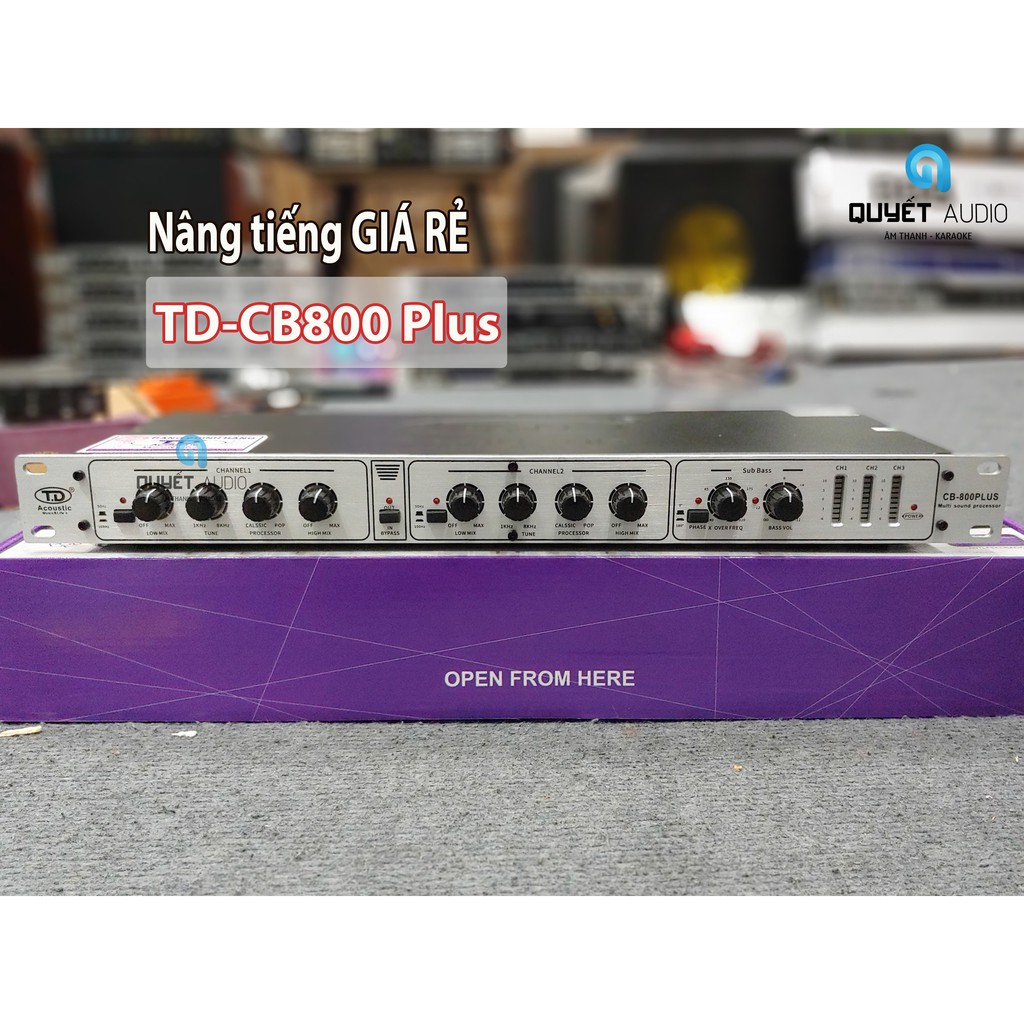 Nâng tiếng TD CB-800 Plus