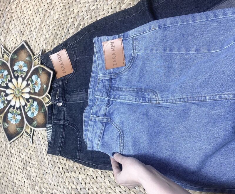 Chân Váy Denim Lưng Cao Xẻ Tà Quyến Rũ Cho Nữ | BigBuy360 - bigbuy360.vn