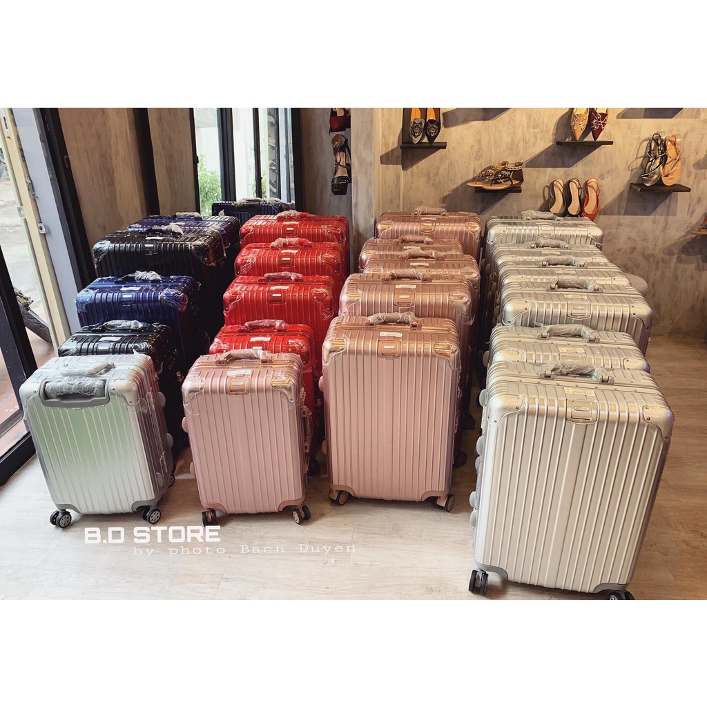 VALI RIMOW 12 NEW VALI SIZE 29/24/20 Khung nhôm khoá sập- CHỐNG RẠCH- CHỐNG CẠY- KHÓA TSA