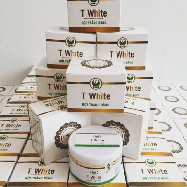 Bột tẩy trắng răng T-White