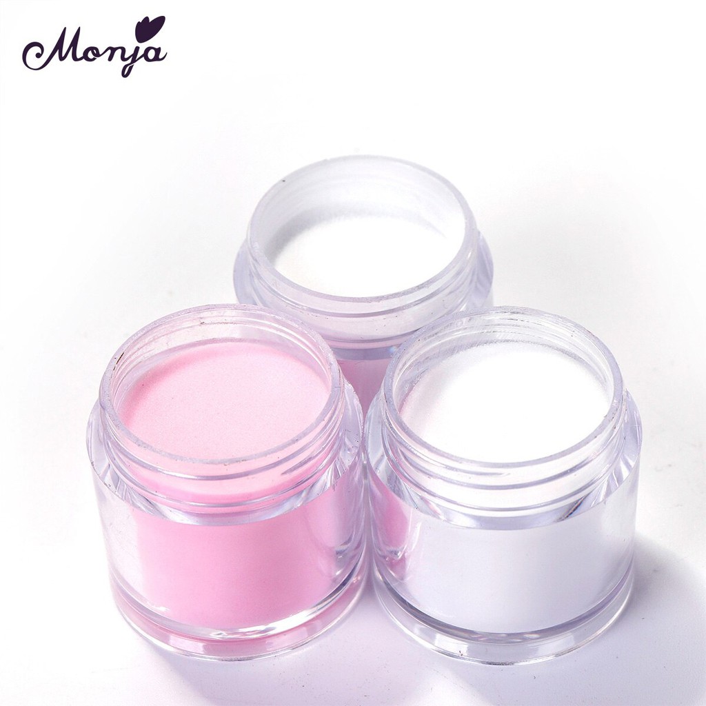 [Hàng mới về] Set 7 Dụng Cụ Sơn Móng Tay 3D Chuyên Dụng Cho Nữ 58Ml MONJA