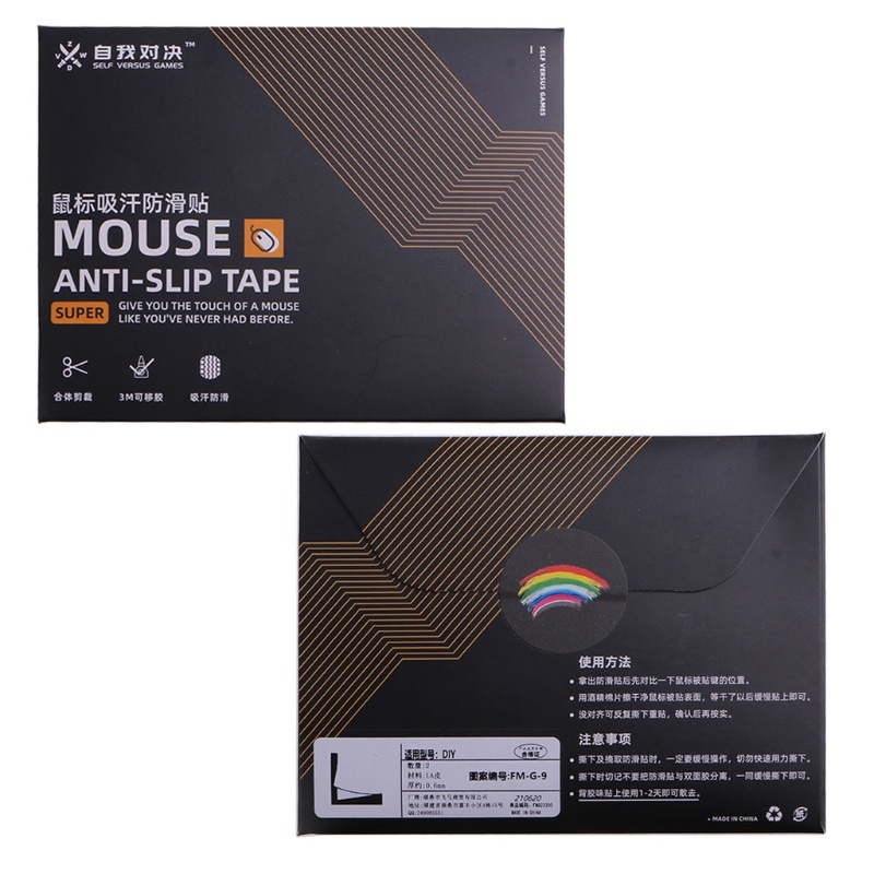Băng Keo Dán Tay Cầm Chuột Chơi Game Chống Trượt Nhiều Màu Sắc DIY