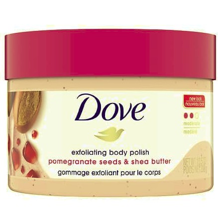 Tẩy da chết body exfoliating polish Dove 298g