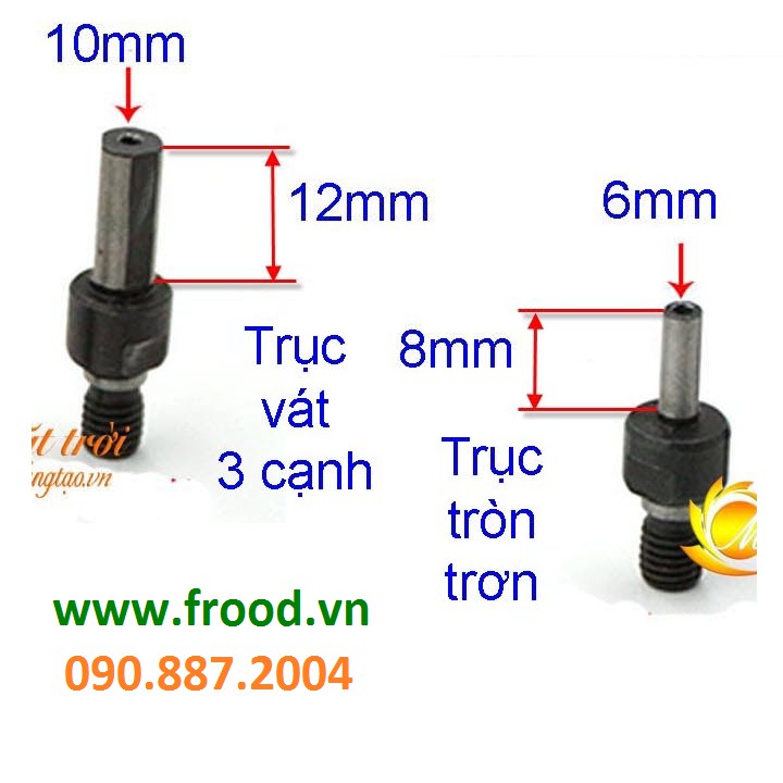 Bộ Chuyển Máy Khoan Thành Máy Cắt, Máy Cưa, Máy Mài TRỤC 10mm