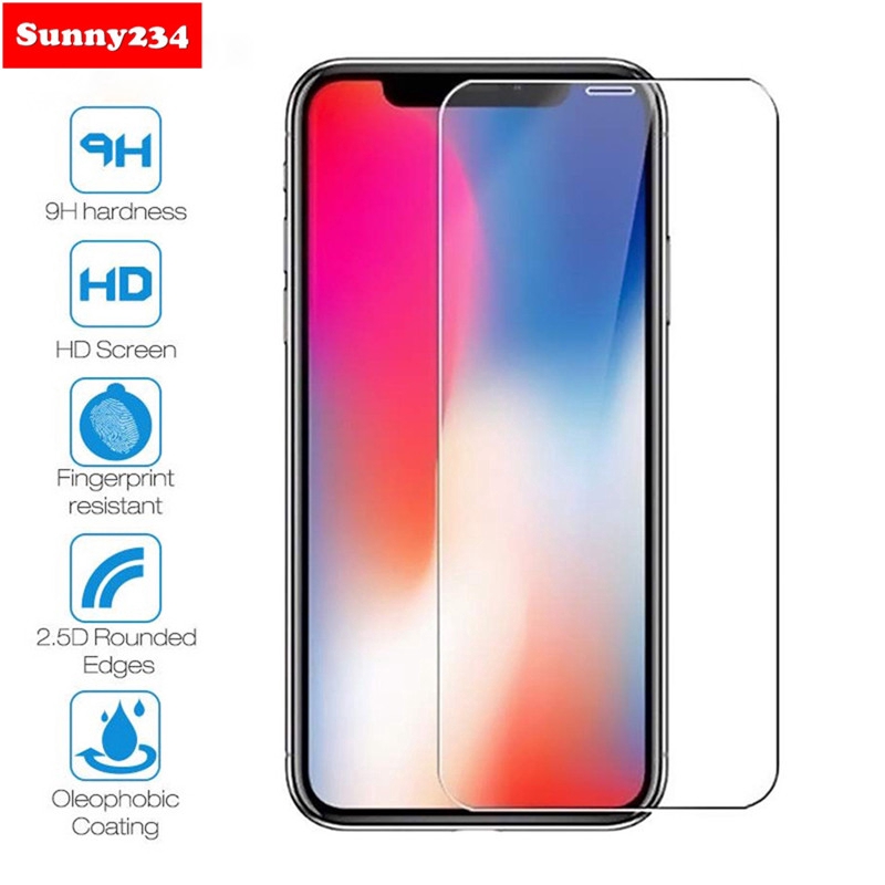 Kính cường lực bảo vệ màn hình cho iPhone 11 Pro X XR XS Max Film iPhone 7 8 6s 6 Plus SE 2020