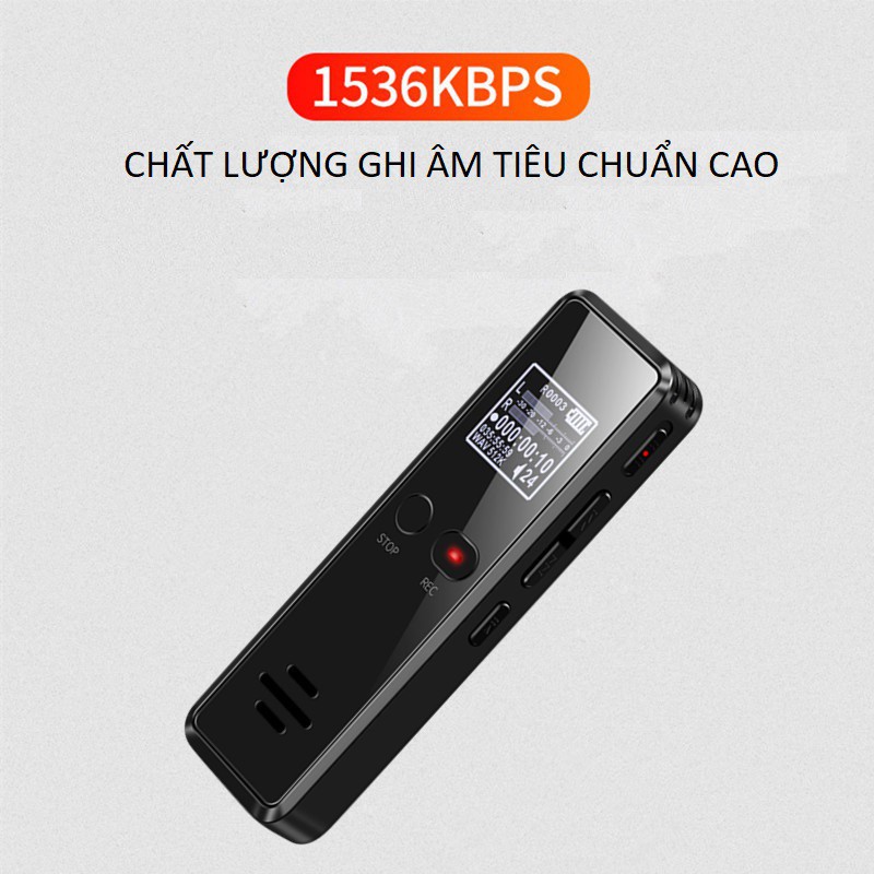 Máy Ghi Âm Chuyên Nghiệp AZONE 818 Bộ Nhớ Trong 8GB