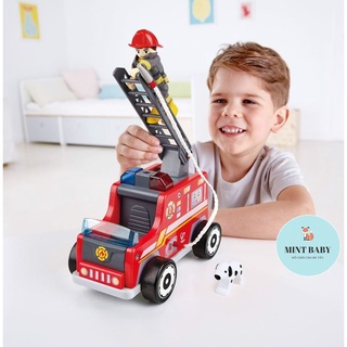 Đồ Chơi Xe Cứu Hỏa Bằng Gỗ HAPE E3024