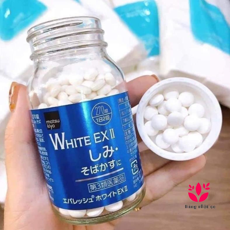 Viên uống Skin White EX ll 270 viên trắng da, mờ thâm nám Nhật Bản   Nhật Bản
