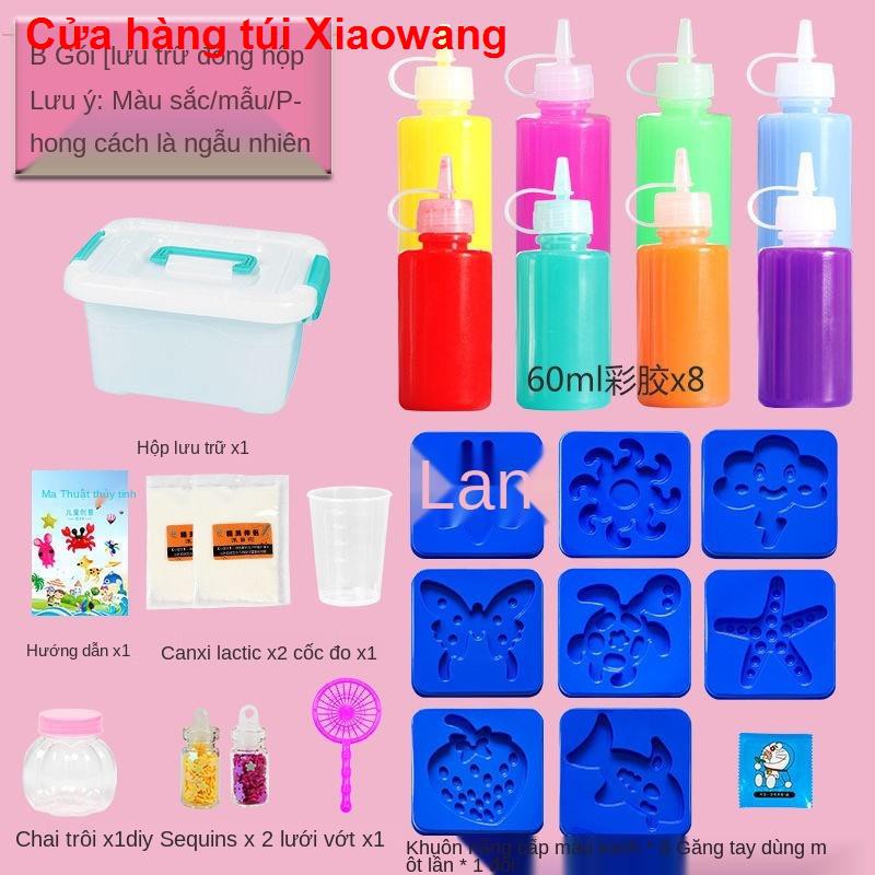 Đồ chơi giáo dụcMagic water wizard baby DIY vật liệu làm thủ công bán buôn đại dương girl trẻ em gian hàng đồ chơi