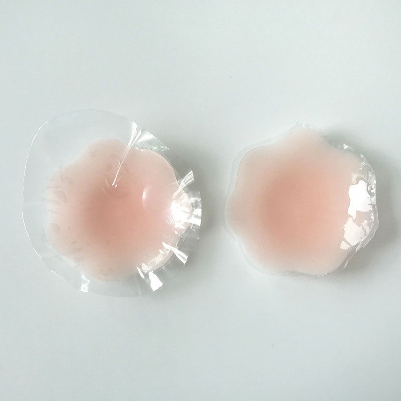 AOFEIQIKE Miếng Dán Ngực Silicon Tự Dính Có Thể Tái Sử Dụng Dành Cho Nữ