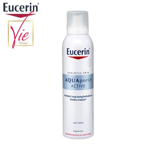 Xịt khoáng Eucerin Aqua Porin Active Mist Spray dưỡng ẩm cho da