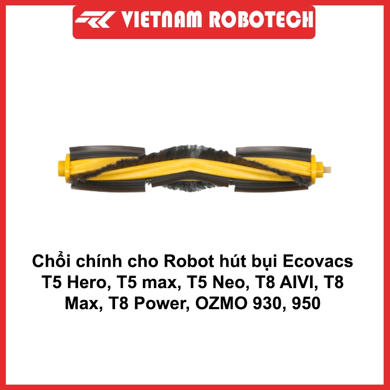 Chổi chính thay thế cho robot hút bụi Ecovacs T5, T8, Ozmo 930, Ozmo 950