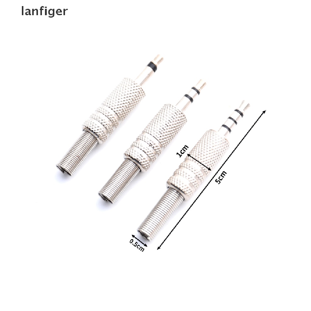 Set 5 Giắc Cắm Tai Nghe 3.5MM Mono / Stereo 3.5 4 Cực 3 Cực 2 Cực