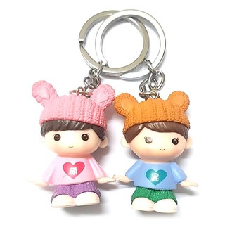 Móc Khóa Cặp Đôi Cute