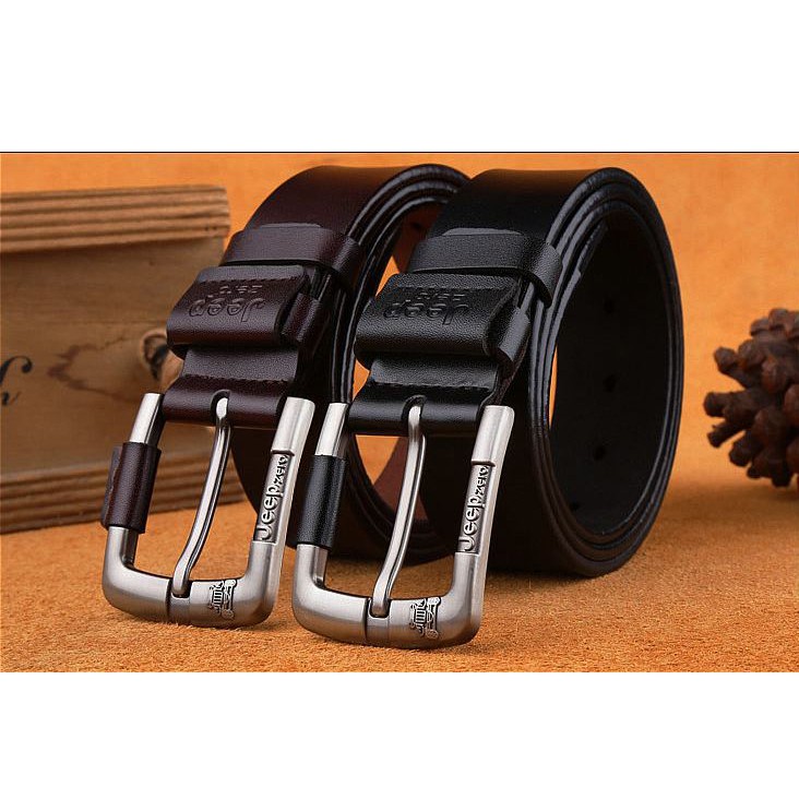 Thắt lưng Da Bò Thật nam cao cấp - phong cách lịch lãm hot 2019