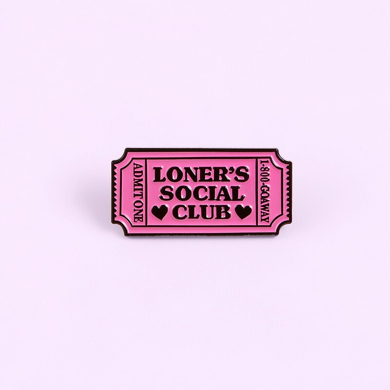 Huy hiệu cài áo hình vé máy bay phim tráng men thời trang cá tính cho nam nữ