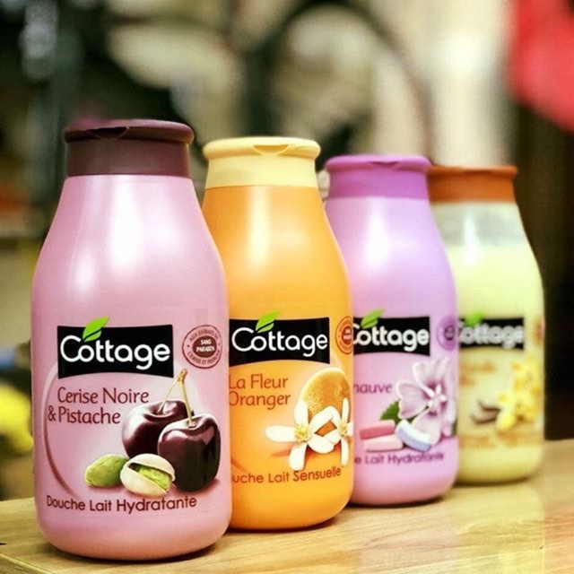 Sữa tắm Cottage 250ml (Pháp) -GIAO MÙI NGẪU NHIÊN