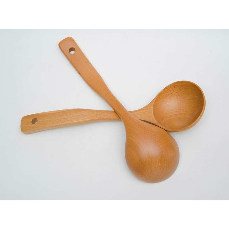 Vá múc canh gỗ  - wood spoon