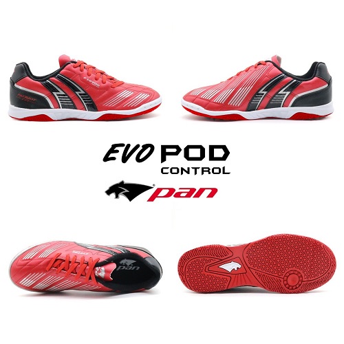 Giày đá banh Pan Patriot Evo Pod đế bằng IC