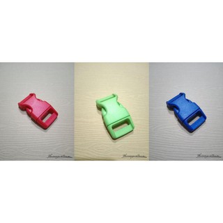 Khóa paracord nhựa cong 2cm/  2cái