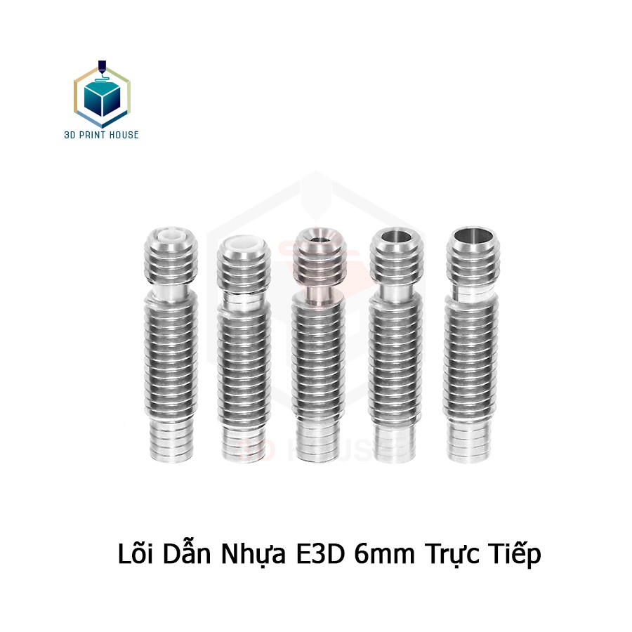 Lõi Dẫn Nhựa E3D V6 Trực Tiếp 6mm Máy In 3D