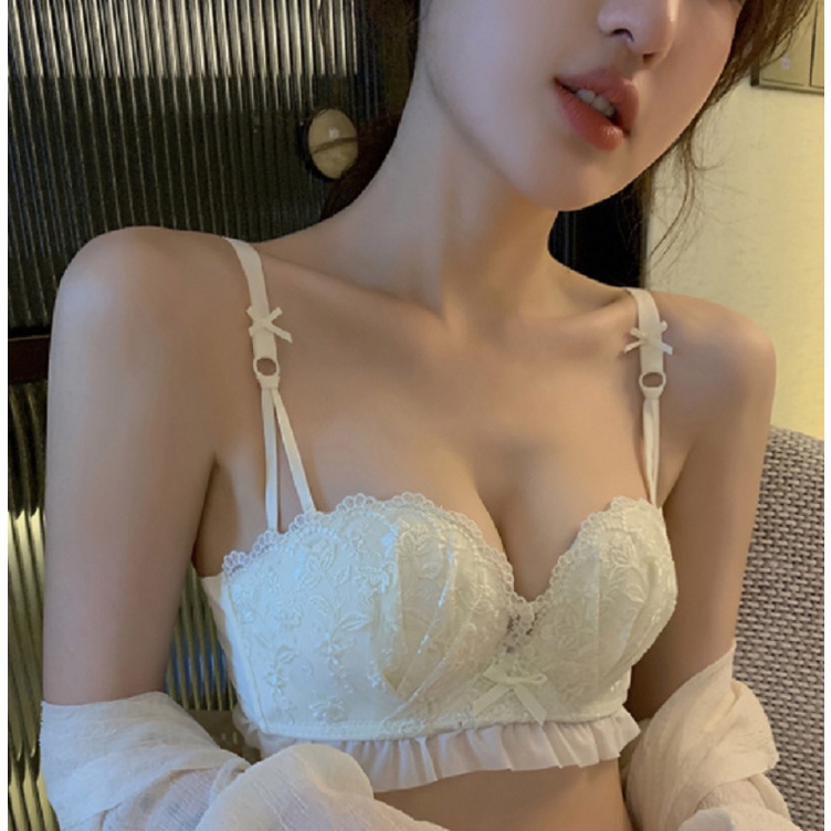 Bộ Đồ Lót Nâng Ngực Không Gọng Thép Thời Trang Cao Cấp